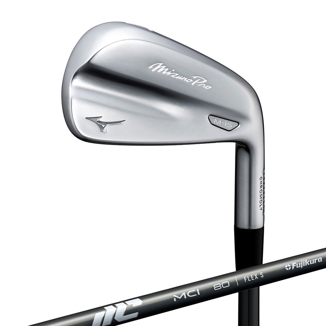 Mizuno Pro M-15 アイアン 6本組(No.5～9、PW)(New MCI 80 カーボンシャフト付) S