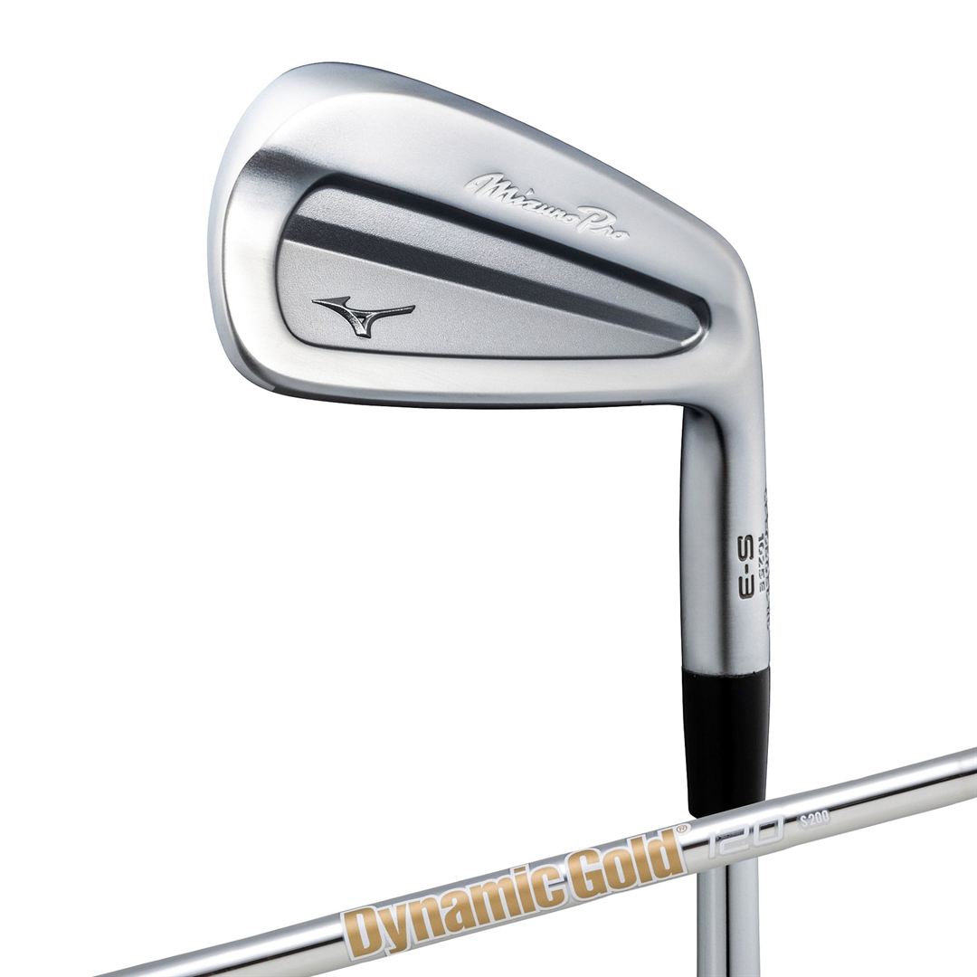 Mizuno Pro S-3 アイアン6本組(No.5～9、PW)(Dynamic Gold 120 スチールシャフト付) S200