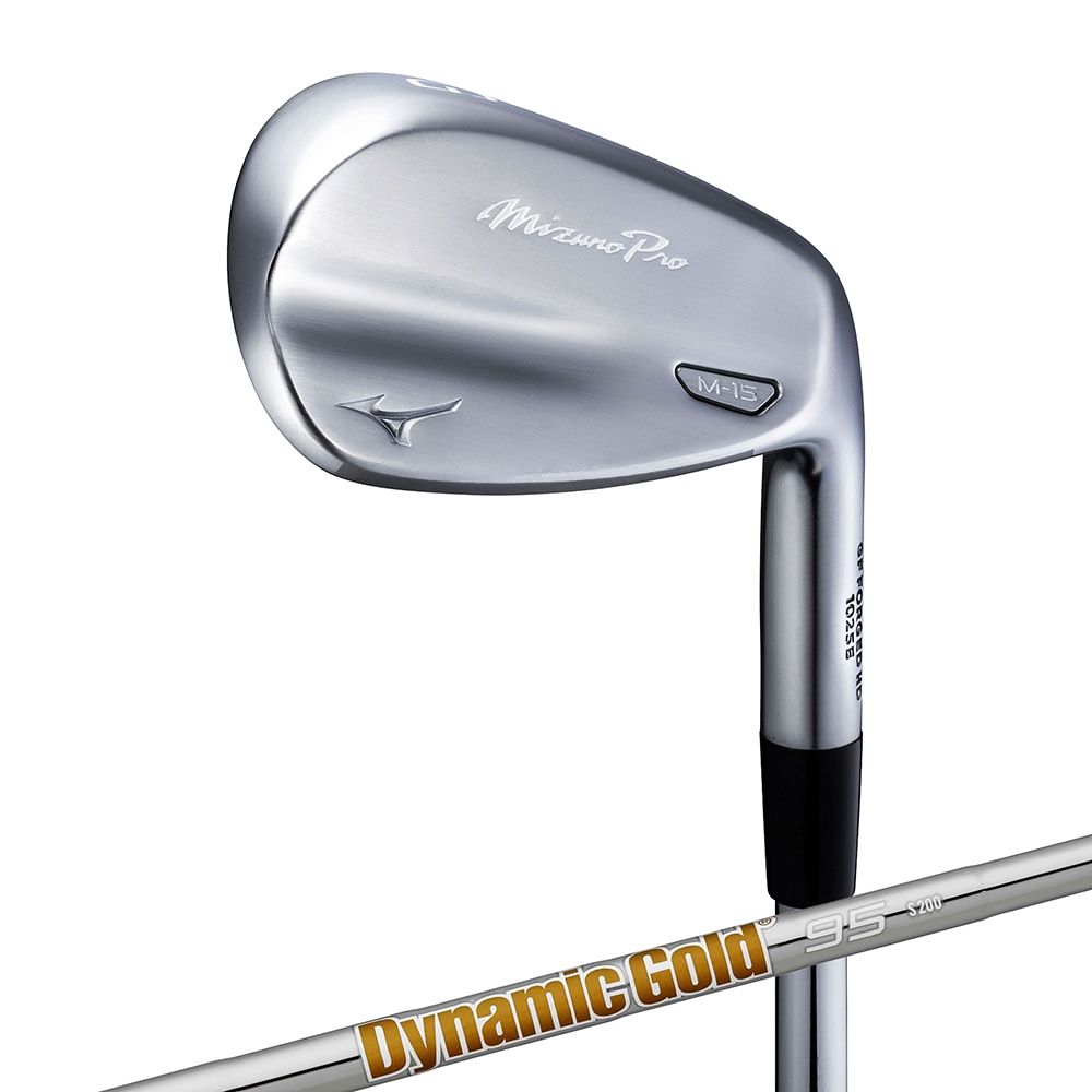 Mizuno Pro M-15 アイアン 単品(No.4、GW)(Dynamic Gold 95 スチールシャフト付) GW