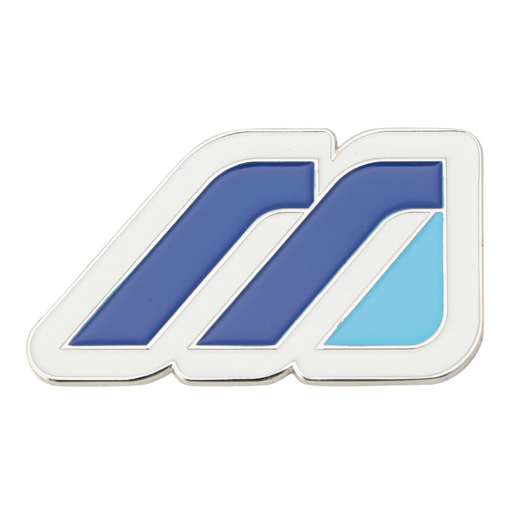 モノグラムM  マーカー ホワイト×ブルー