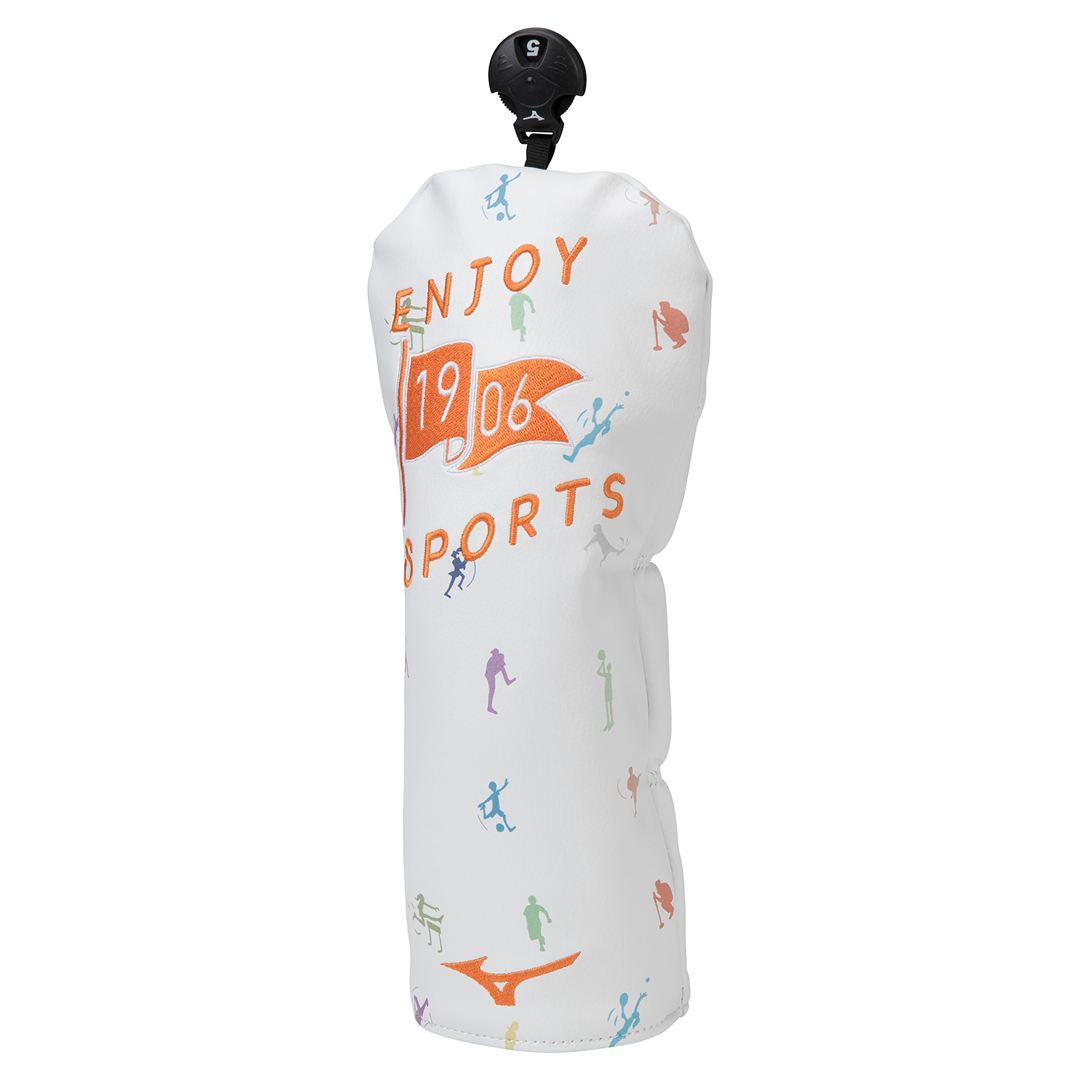 Enjoy sports ヘッドカバー(フェアウエーウッド用) ホワイト