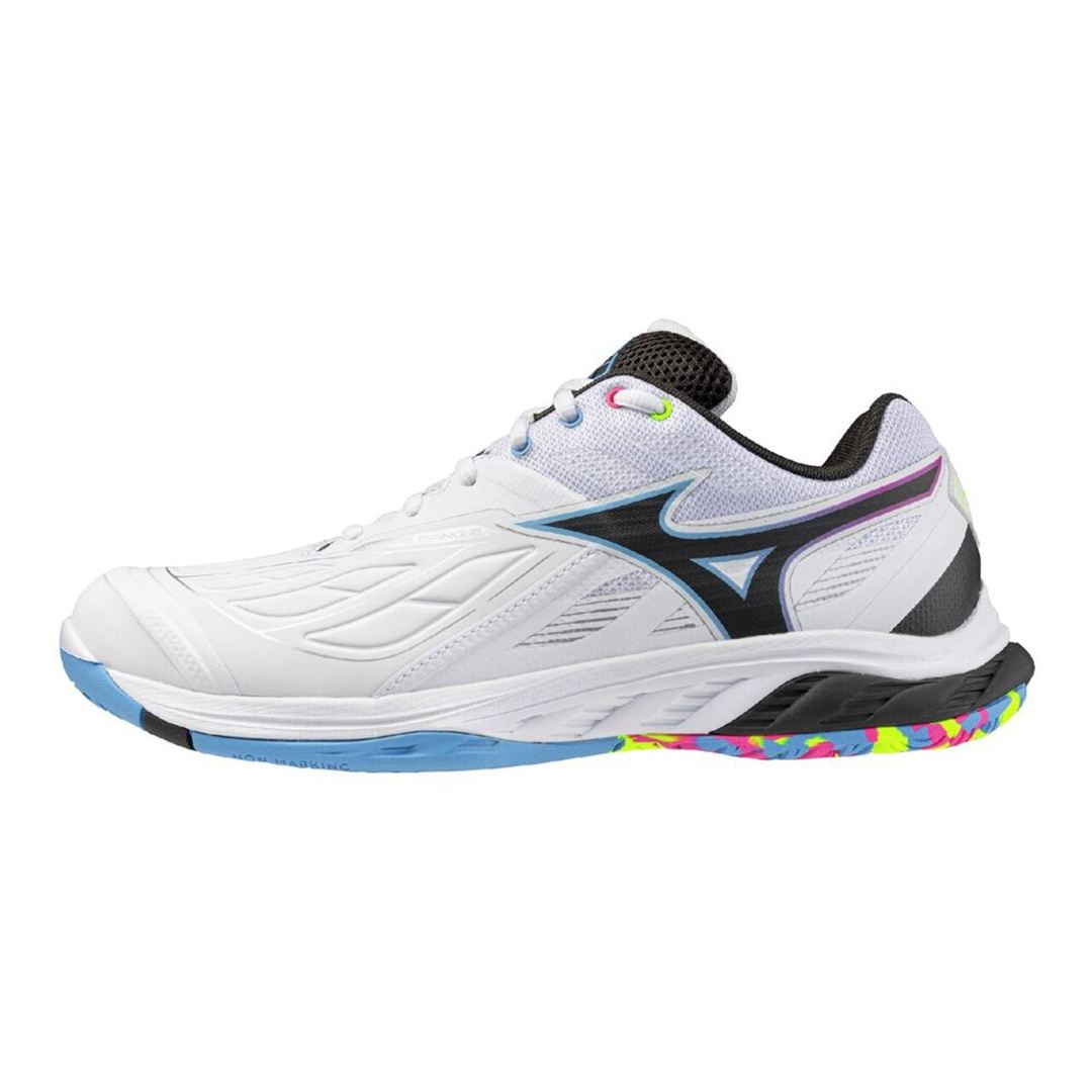 ウエーブファング2 FIT(バドミントン) ホワイト×ブルー 22.5