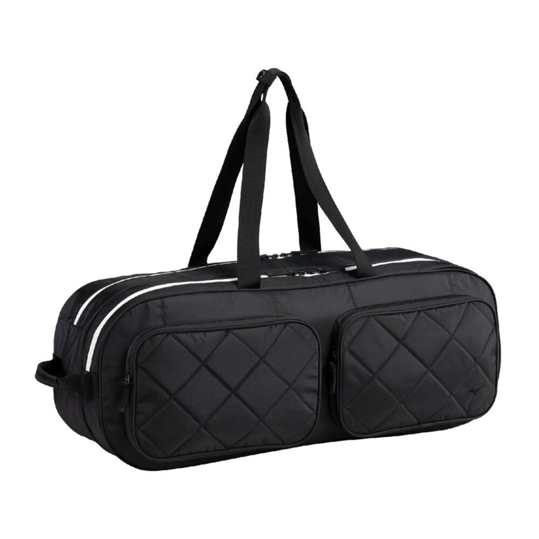 2wayトーナメントバッグ(36L) ブラック×パープル