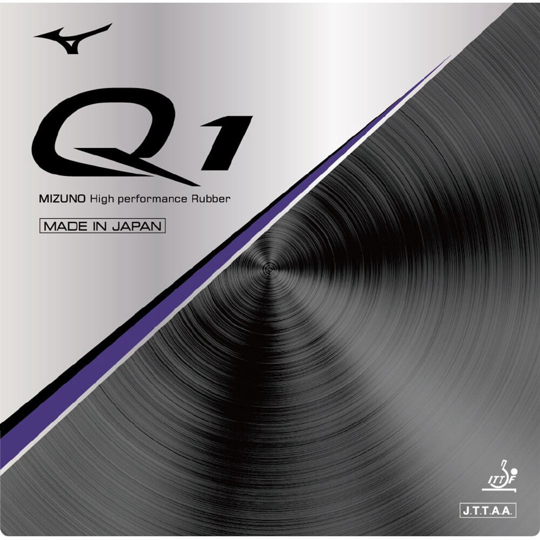 卓球ラバー Q1 ブラック 特厚