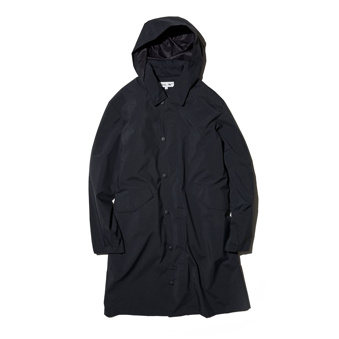 【吸湿発熱】Utile Mac／A.P.C.コラボコート ブラック XS