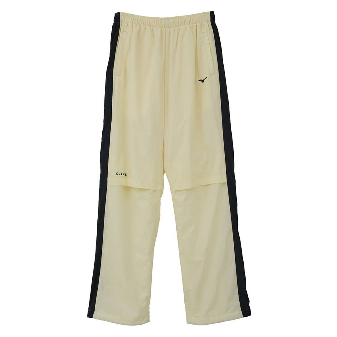 【CLANE】WATER REPELLENT TRACK PANTS アイボリー 0