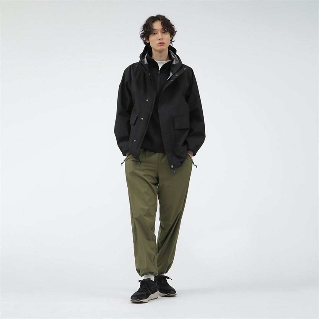 【MARGARET HOWELL】ウォーターリパレントストレッチパンツ カーキ XL