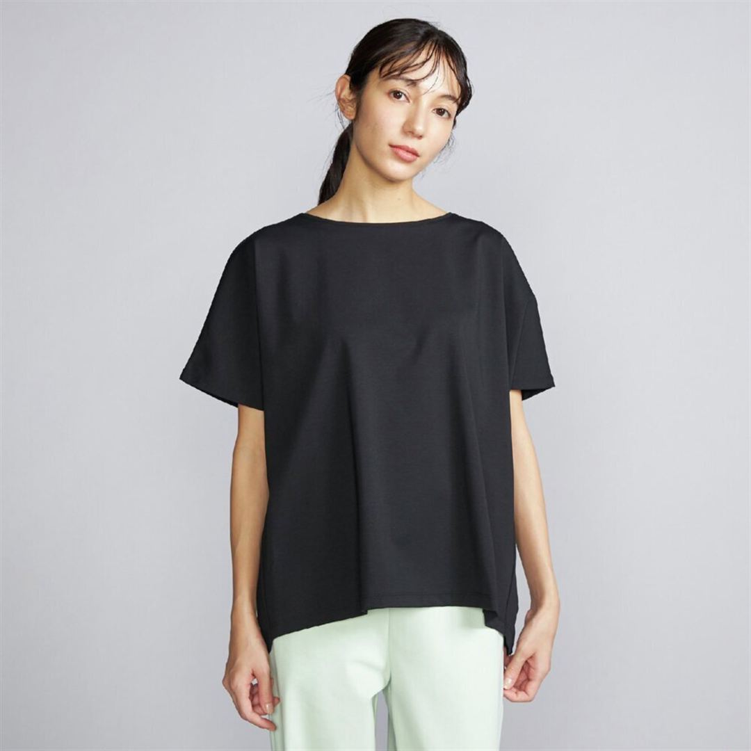 UVカットポンチTシャツ ブラック S
