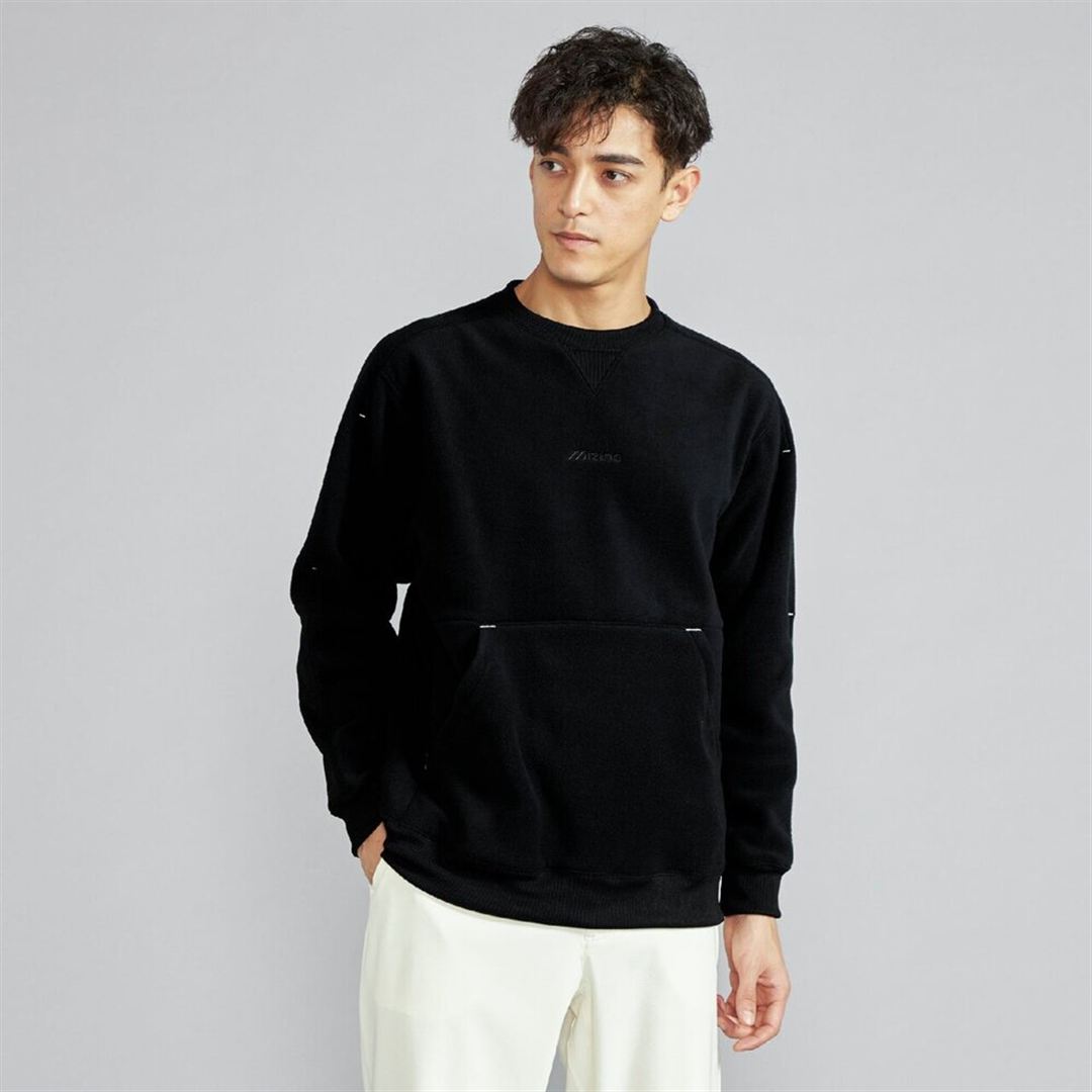 POLARTECフリースプルオーバー ブラック M