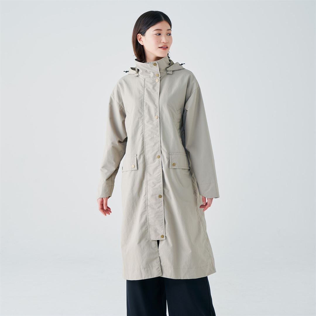 【ミズノ直営限定】ウォーターリパレントコート モカベージュ S