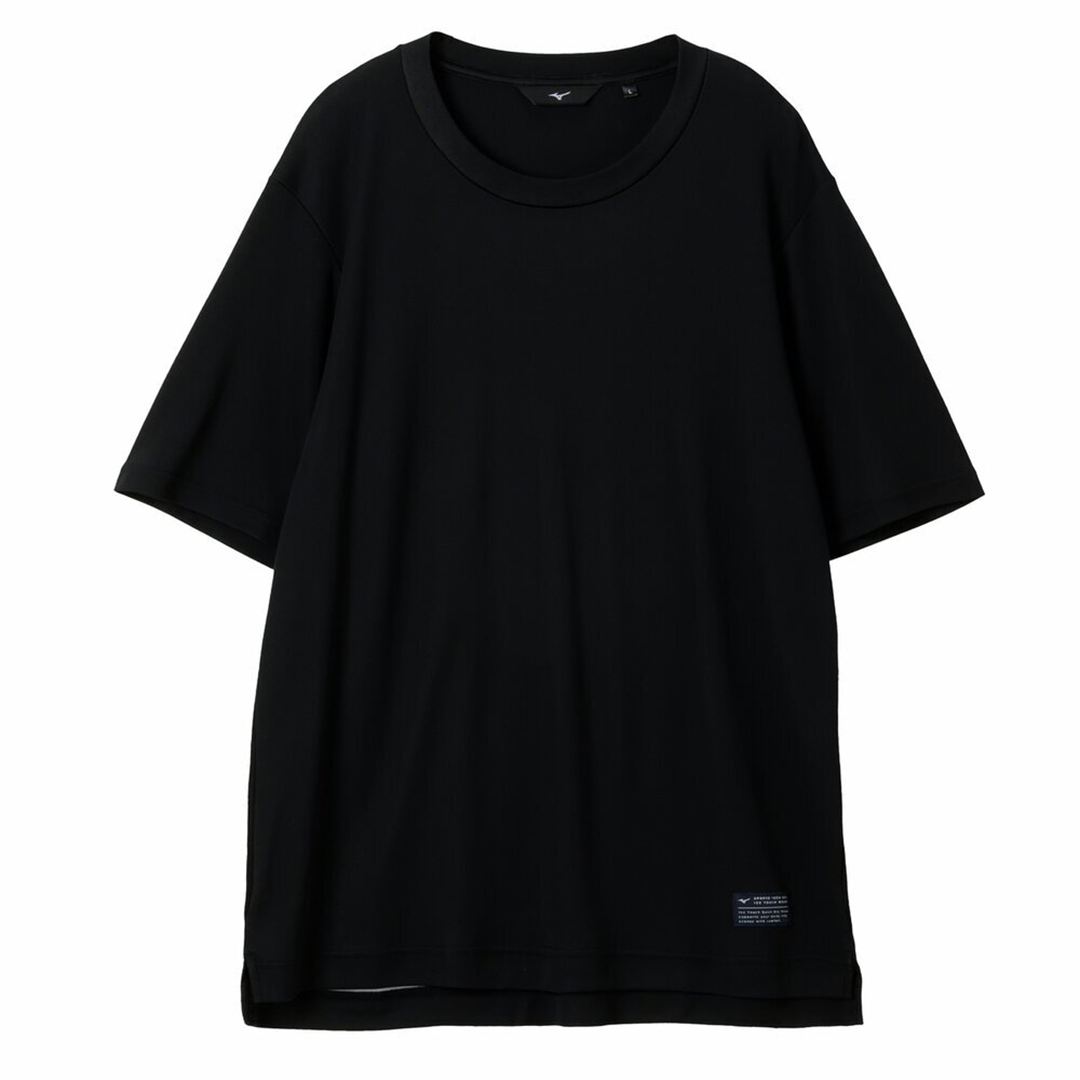 【ミズノ直営限定／接触冷感】アイスタッチTシャツ ブラック XL