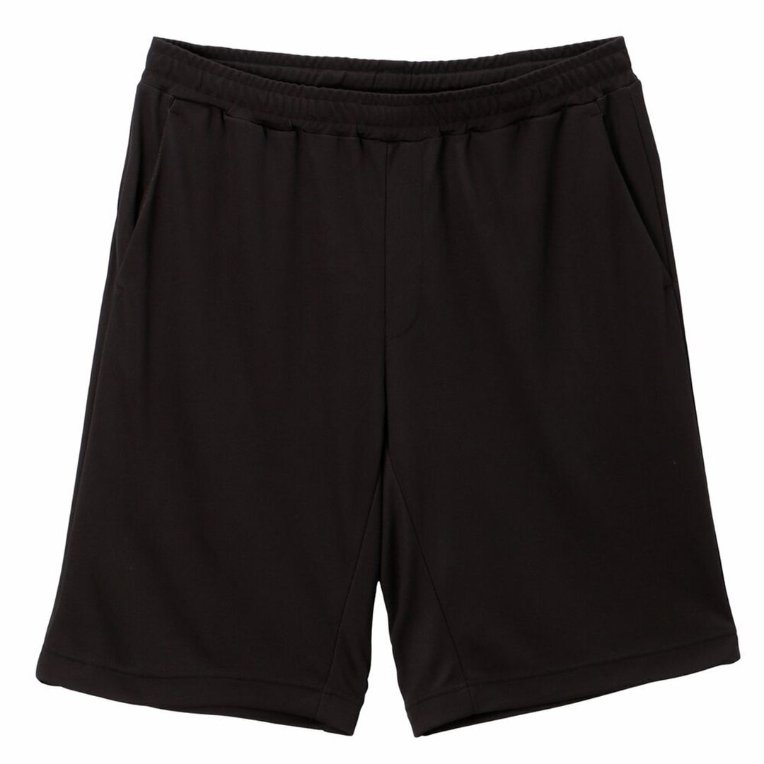 【ミズノ直営限定／接触冷感】アイスタッチニットハーフパンツ ブラック XL