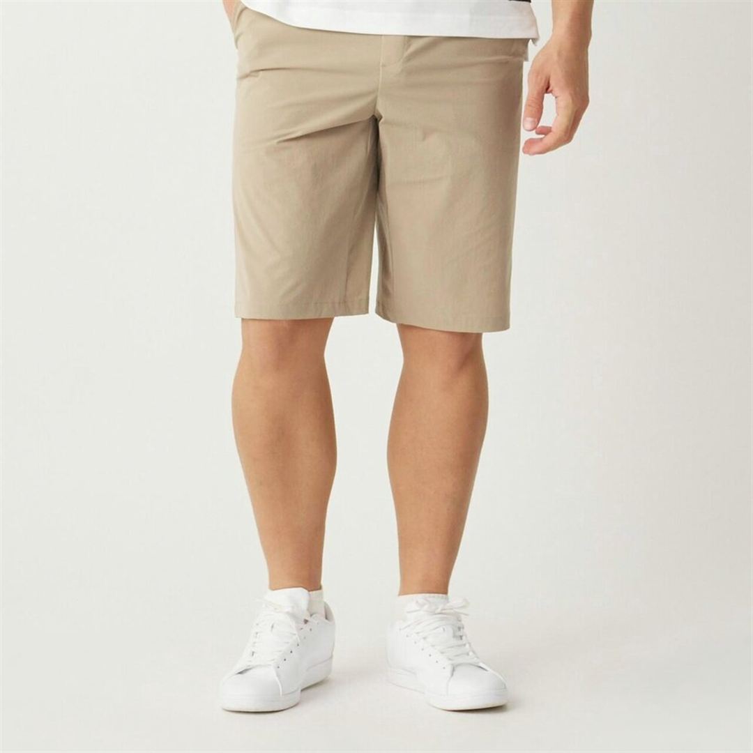 【接触冷感】アイスタッチハーフパンツ ベージュ XL