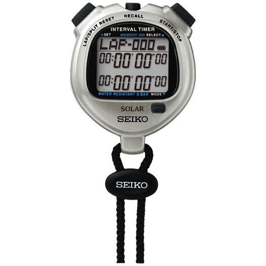 SEIKO／ソーラーインターバルタイマー（SVAJ） シルバー