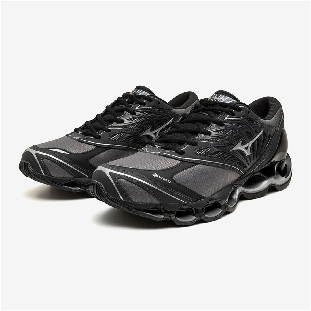 WAVE PROPHECY LS GTX(ゴアテックス／防水) グレー×シルバー×ブラック 23.0