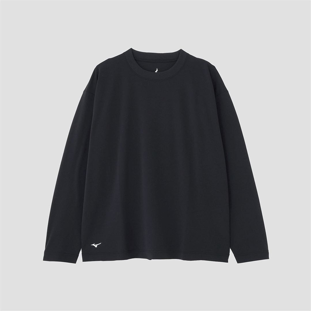 【MARGARET HOWELL】ハイゲージ鹿子ロングスリーブTシャツ DK.ネイビー M