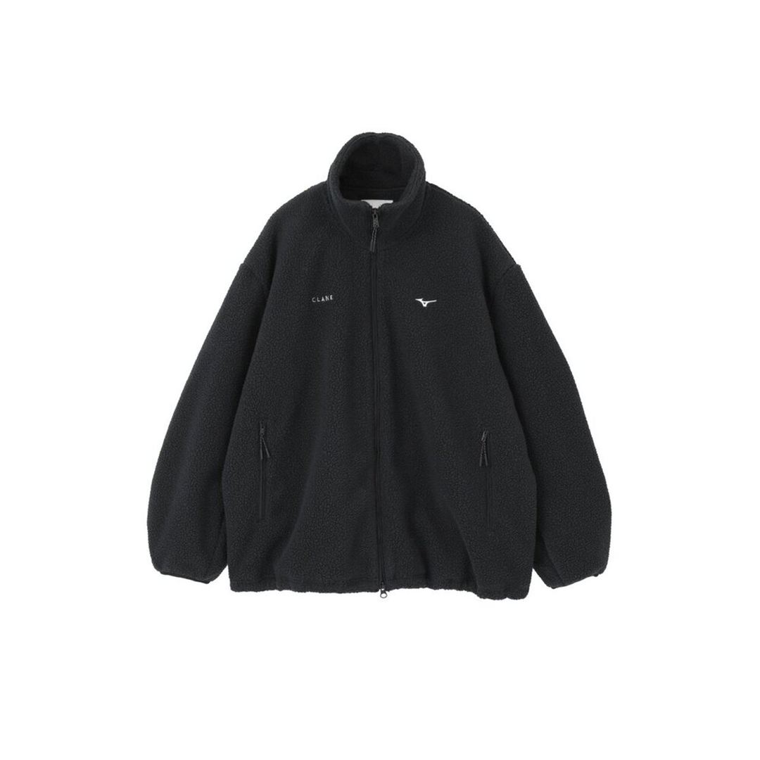 【CLANE／吸湿発熱】POLARTEC BLOUSON ブラック 2