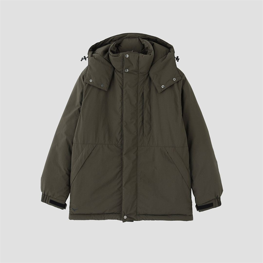 【MARGARET HOWELL】ウォーターリパレントタスランナイロンリップジャケット DK.カーキ 2
