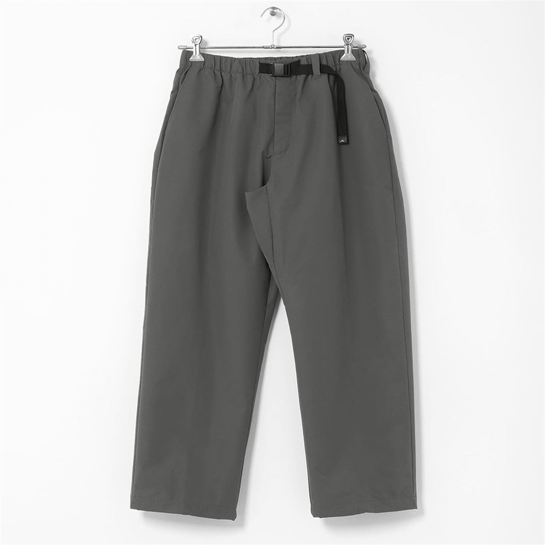 【EKAL／吸湿発熱】GORE-TEX WINDSTOPPERトラックパンツ グラファイトグレー S
