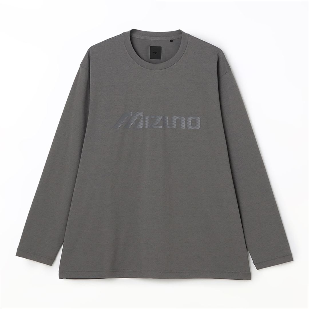 ワードマークロゴロングスリーブTシャツ ピューターグレー XL