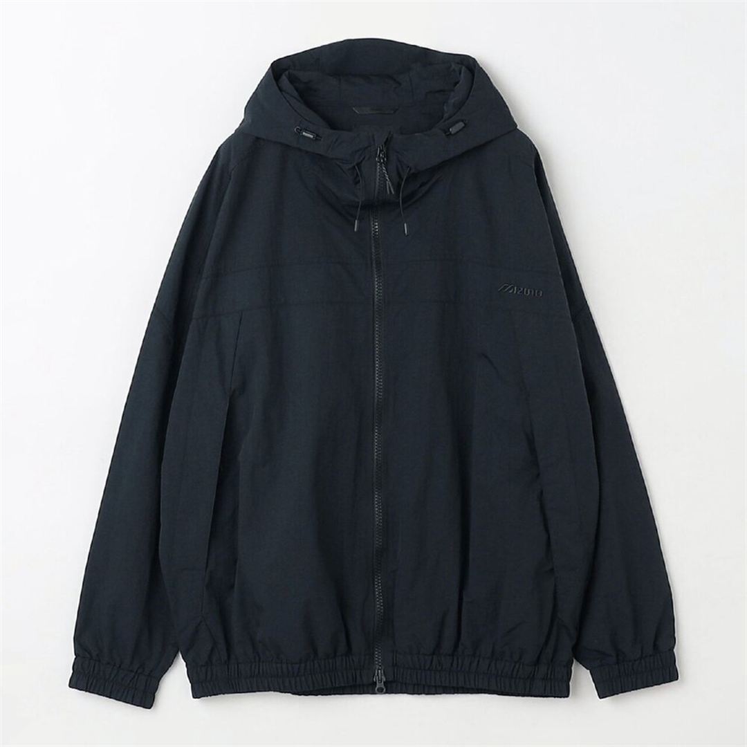 ウォーターリパレントフーディートラックブルゾン ブラック 2XL