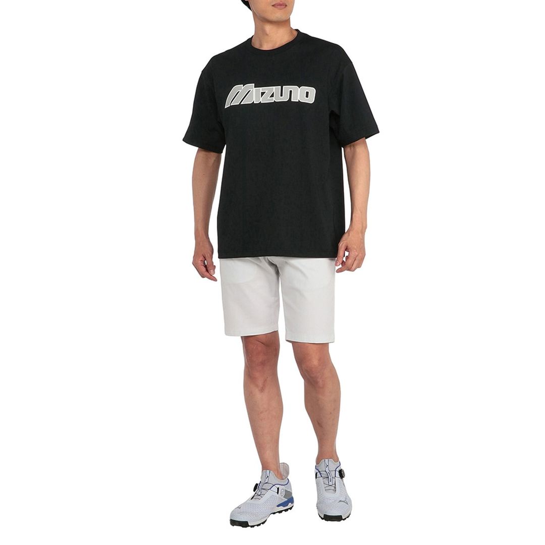 NEW VINTAGE GOLF MIZUNOロゴTシャツ ブラック XL