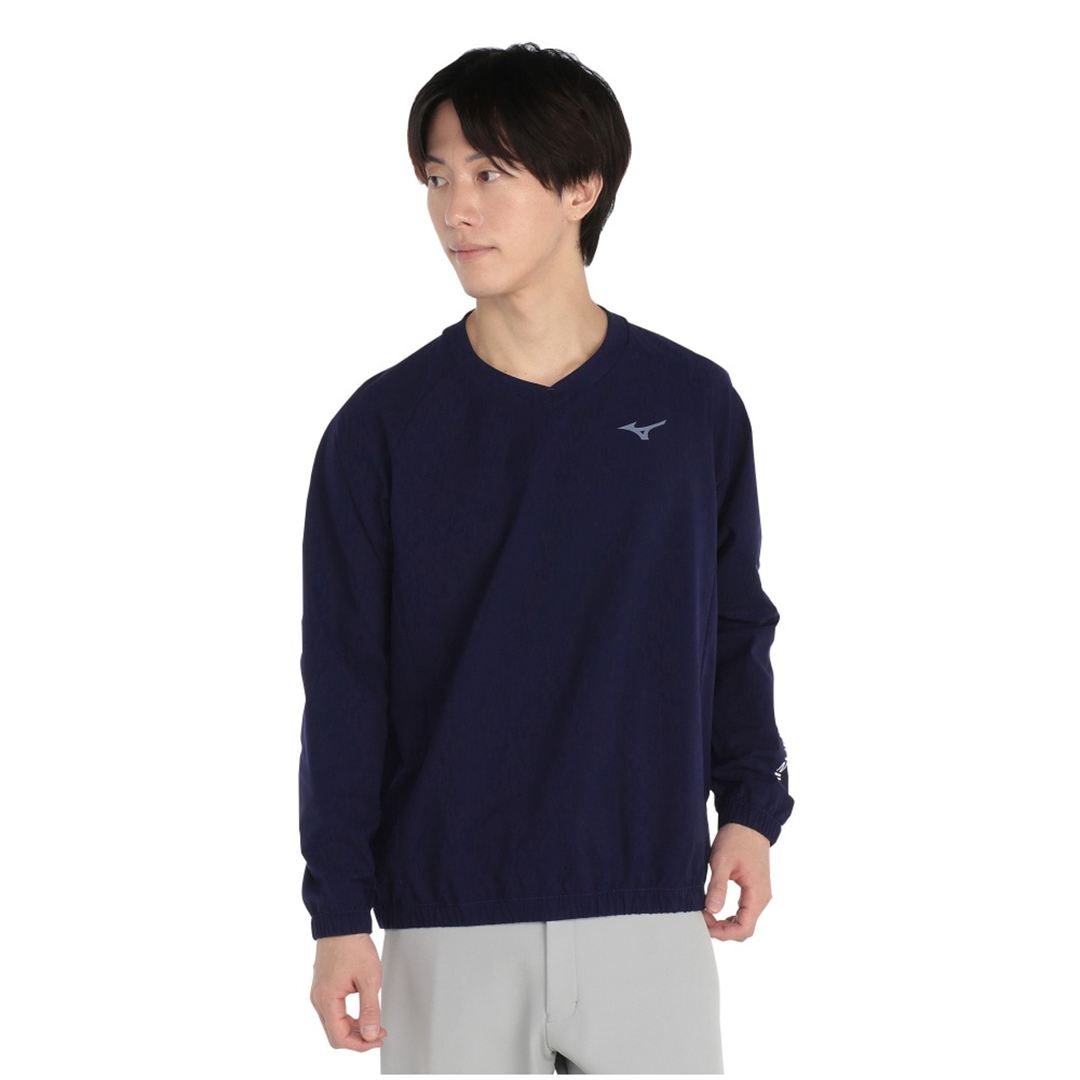 プルオーバーシャツ ネイビー XL