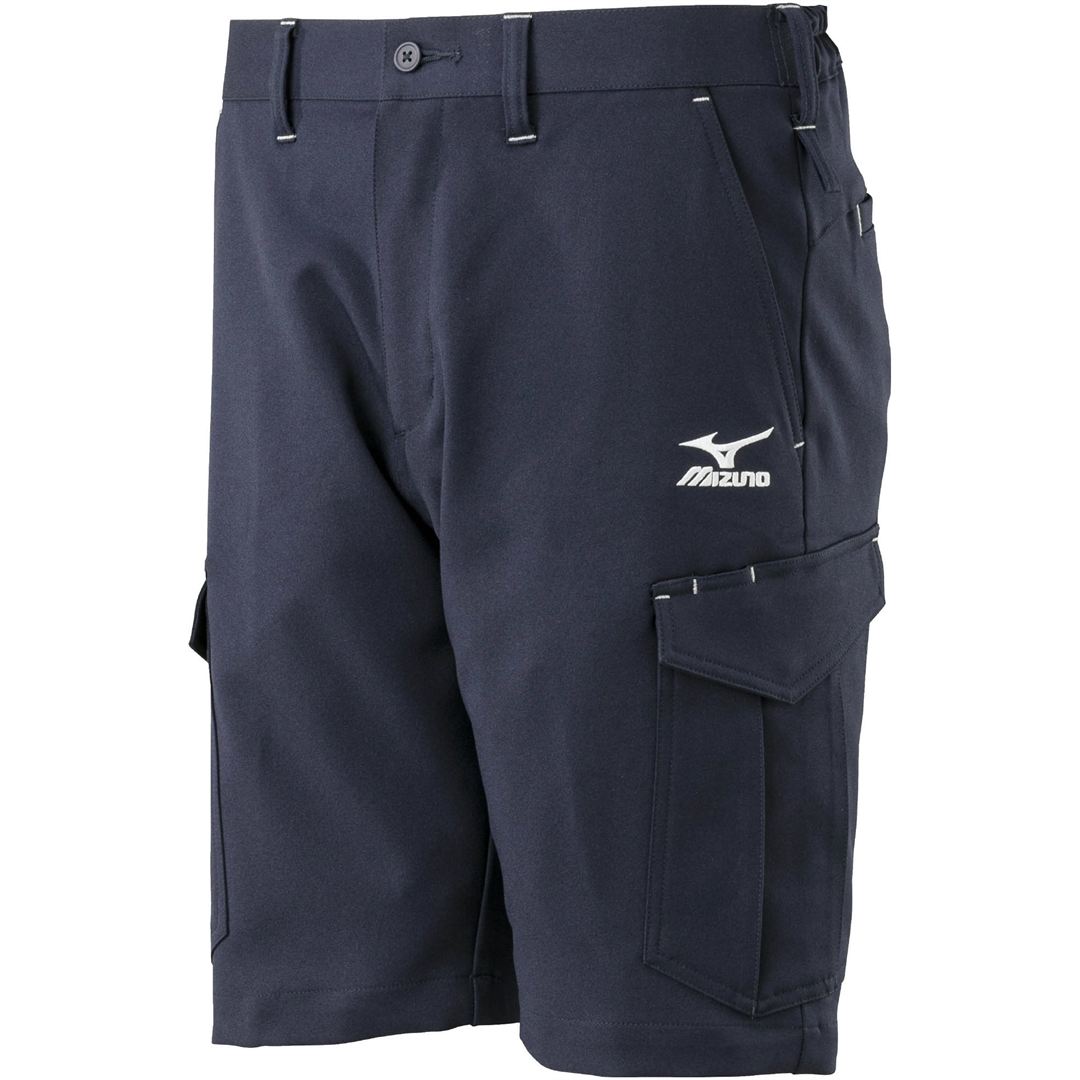 ストレッチMOVEハーフパンツ(制電) ネイビー XS