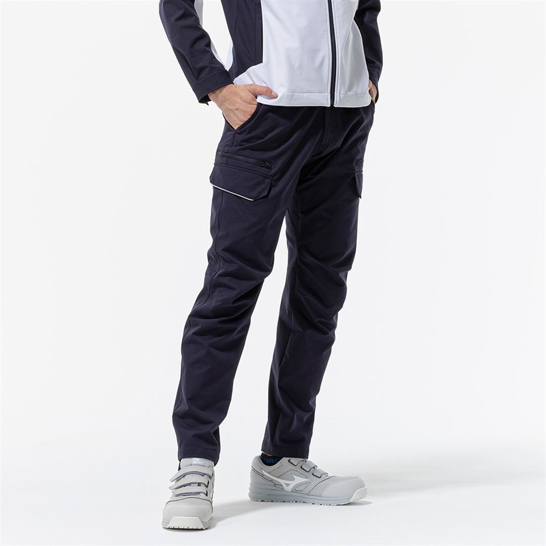 ワークパンツ ストレッチ(制電) ネイビー XS