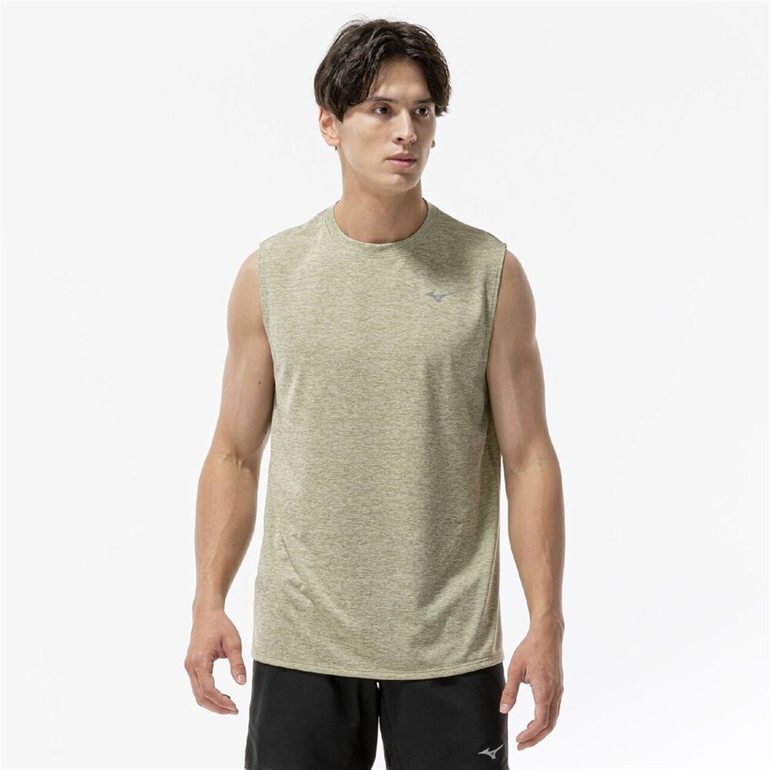 【ミズノ直営限定】クイックドライ スリーブレスTシャツ エルム XL