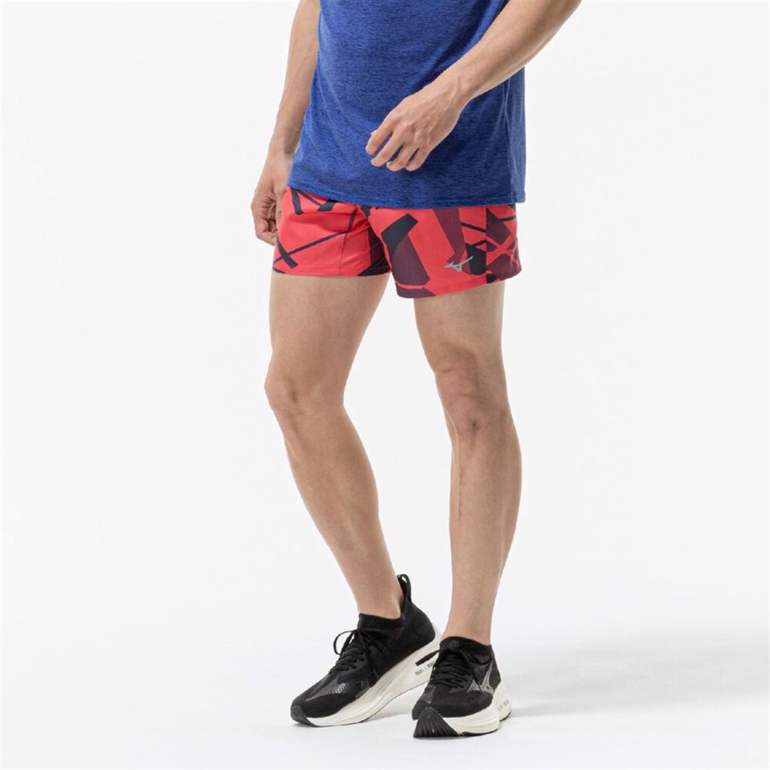 ランニング マルチポケットパンツ グラフィック6インチ パラダイスピンク XL