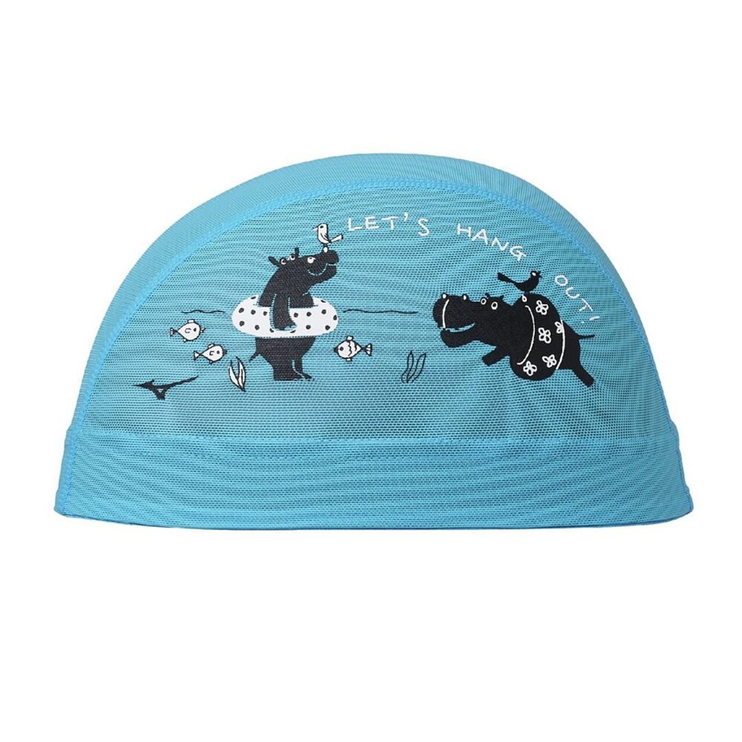 メッシュキャップ ターコイズ L