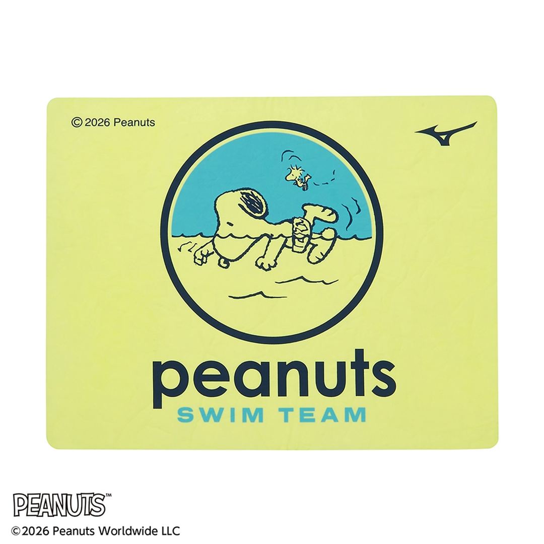 【PEANUTS】スイムタオル(34×44cm) F.イエロー