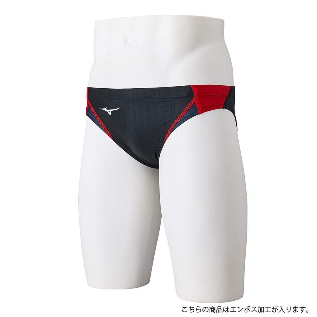 ブラック×レッド×チャコール