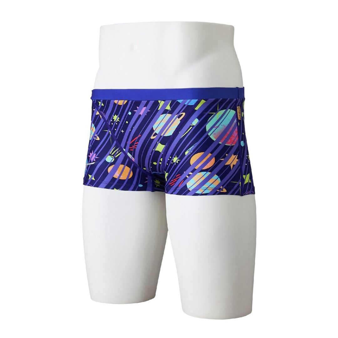 【Ri Collection】競泳練習用ショートスパッツ バイオレット XS