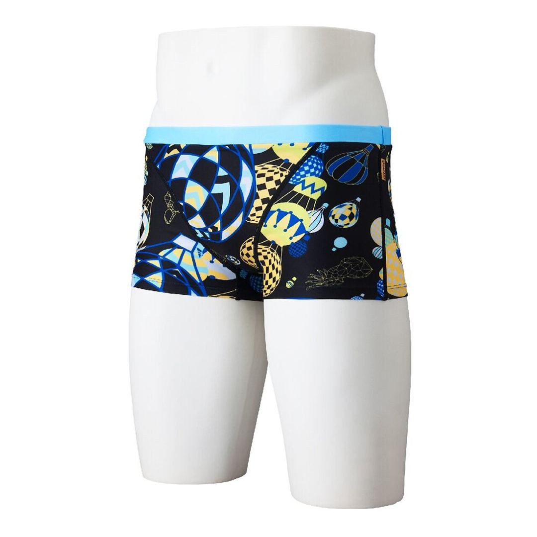【Ri collection】競泳練習用ショートスパッツ ブラック XS
