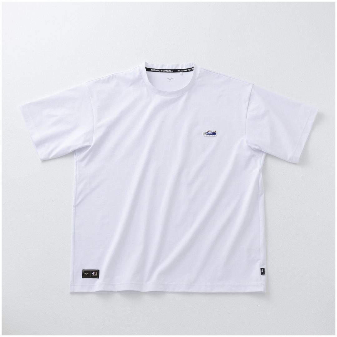 【ミズノ直営限定】モレリアウエーブ2021 ワッペンTシャツ ホワイト XL