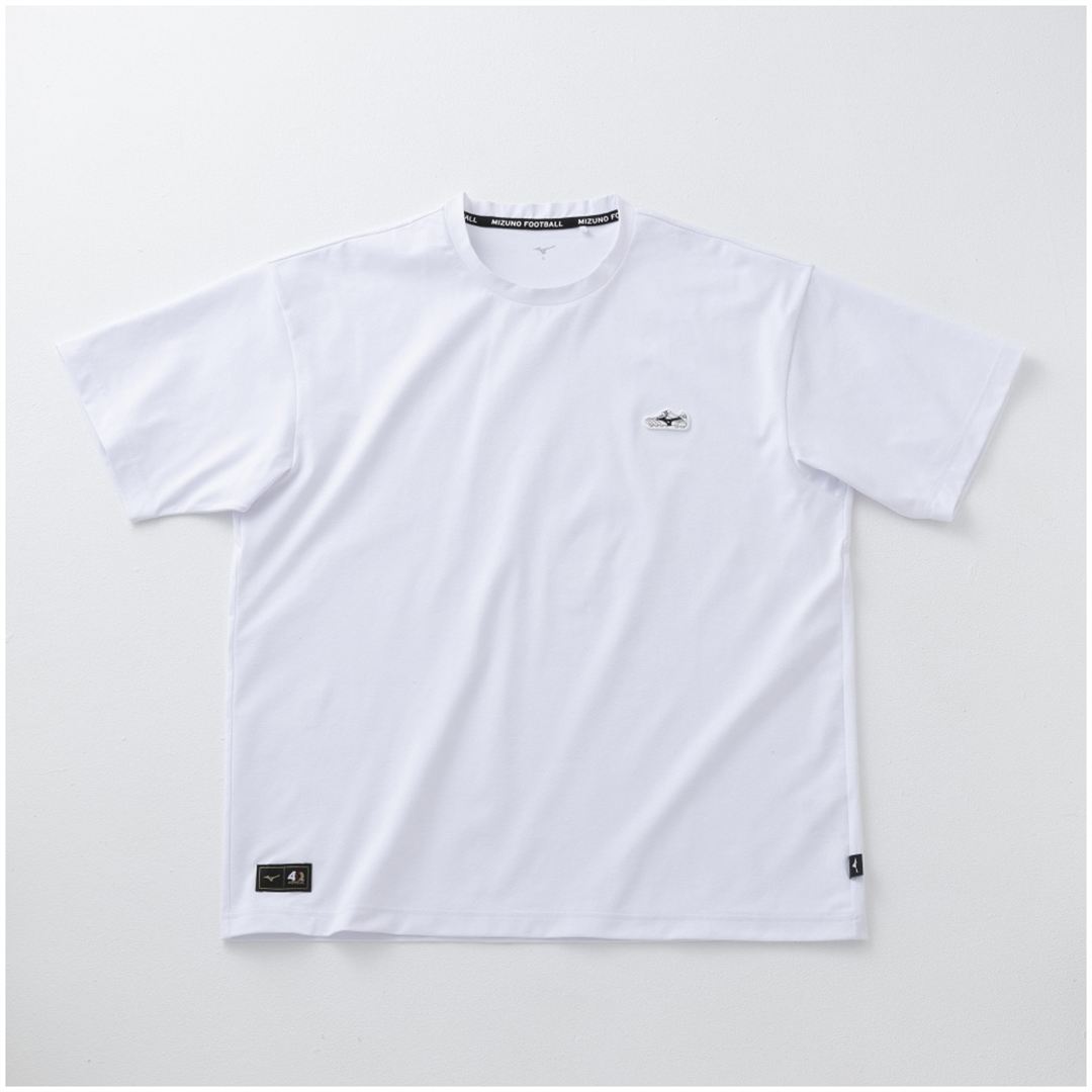 【ミズノ直営限定】モレリア2 25th ワッペンTシャツ ホワイト 2XL