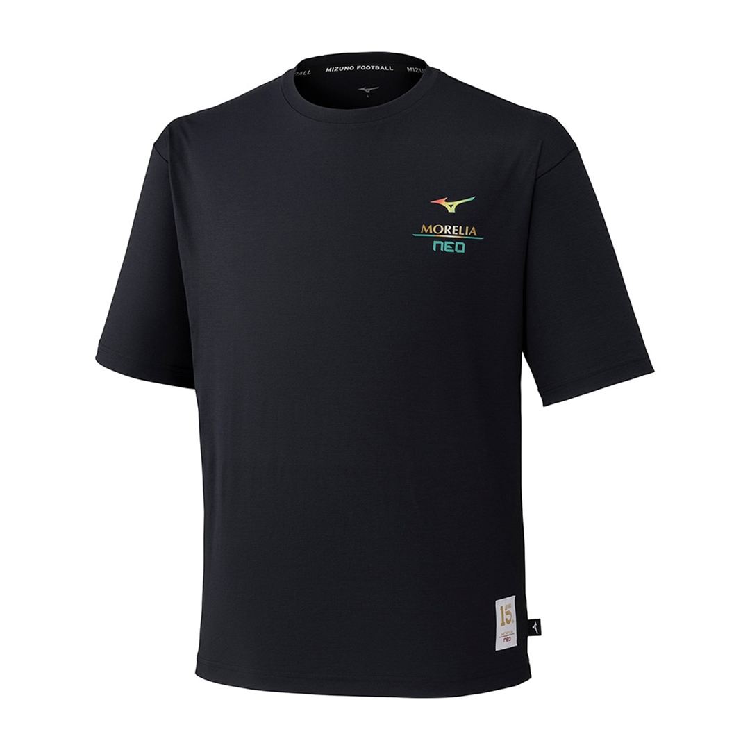 モレリアネオ プリントTシャツ ブラック S