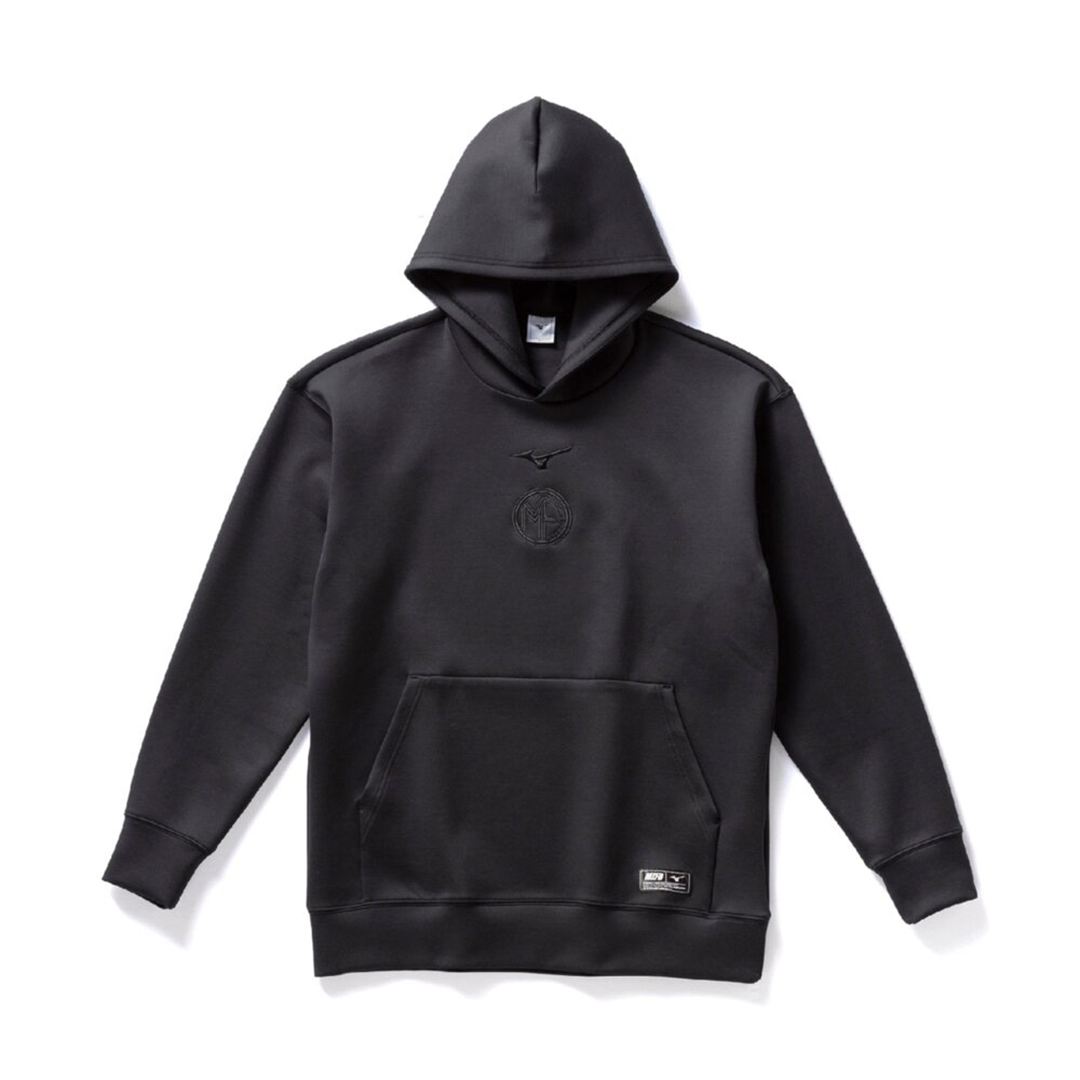 MZFB ピーチスキンスウェットフーディ ブラック 2XL