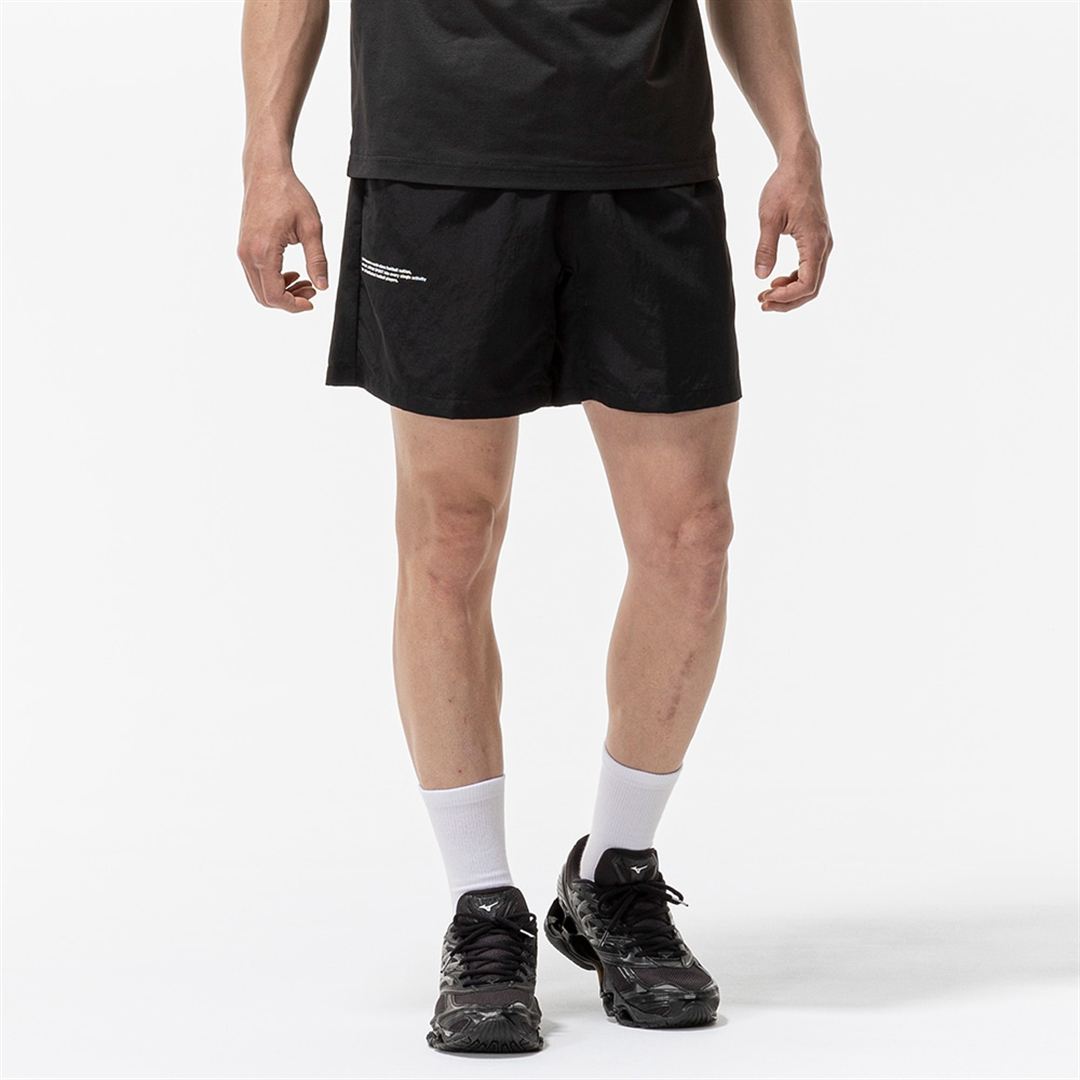 ウーブンバギーショートパンツ ブラック XL