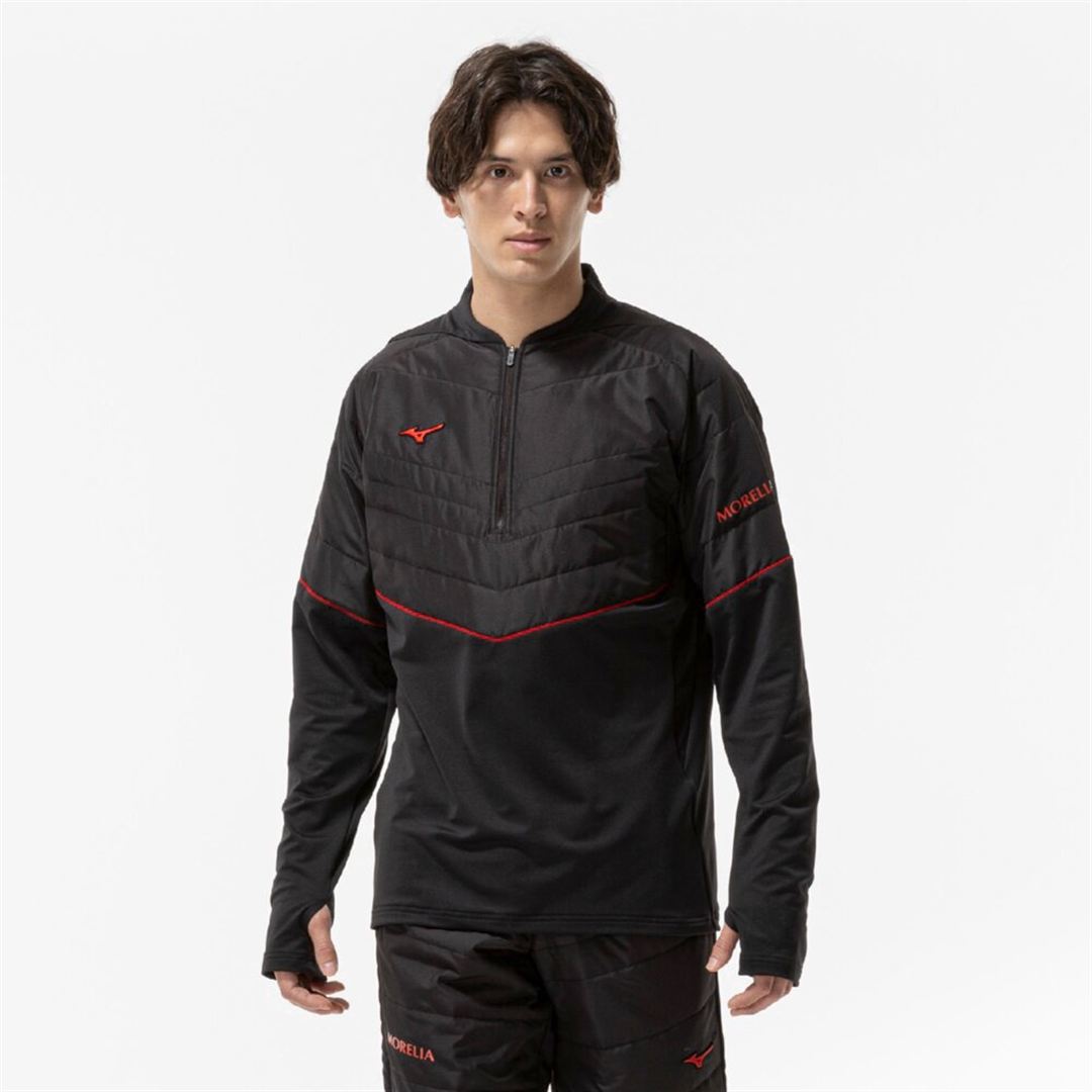 モレリア ハイブリッドトレーニングトップ ブラック 2XL