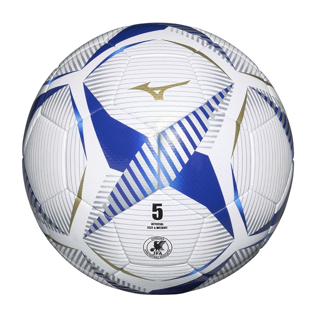 サッカーボール(5号球／JFA検定球) ホワイト×ブルー