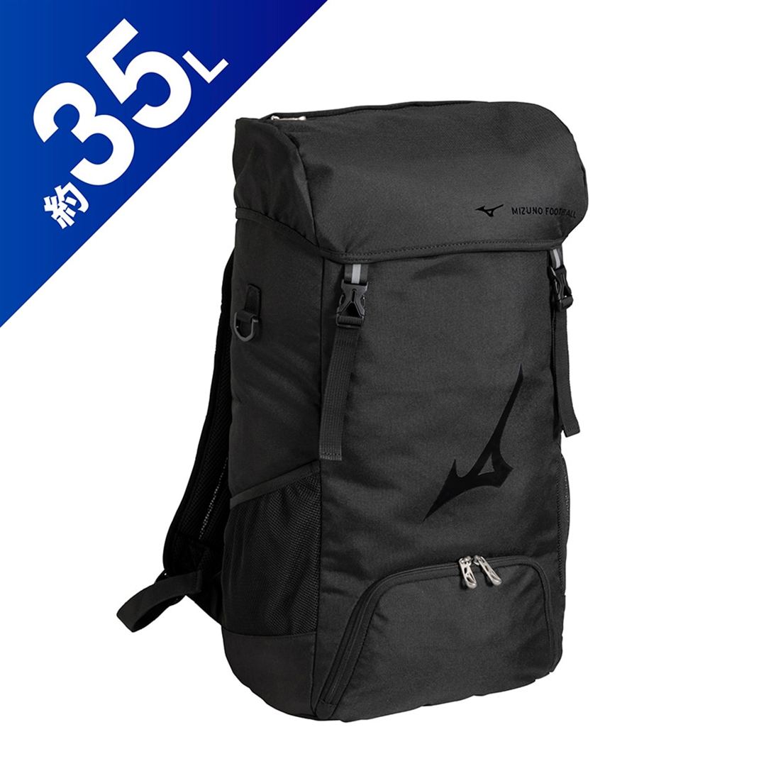 サッカーバックパック(35L) ブラック×ブラック