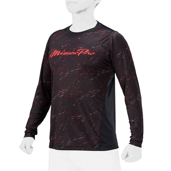 【ミズノプロ】グラフィックロングTシャツ