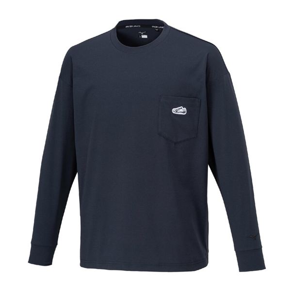 【ミズノ直営限定】ワンポイントロゴ ロングTシャツ
