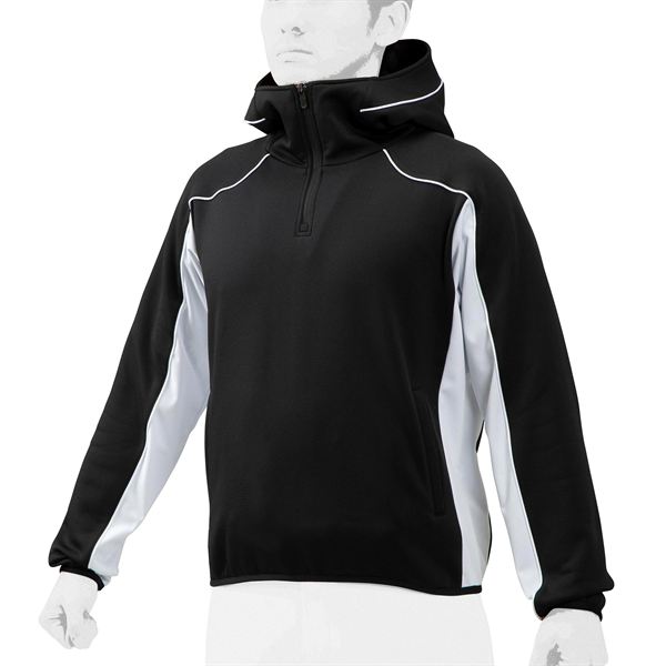 ストレッチニットフーディジャケット