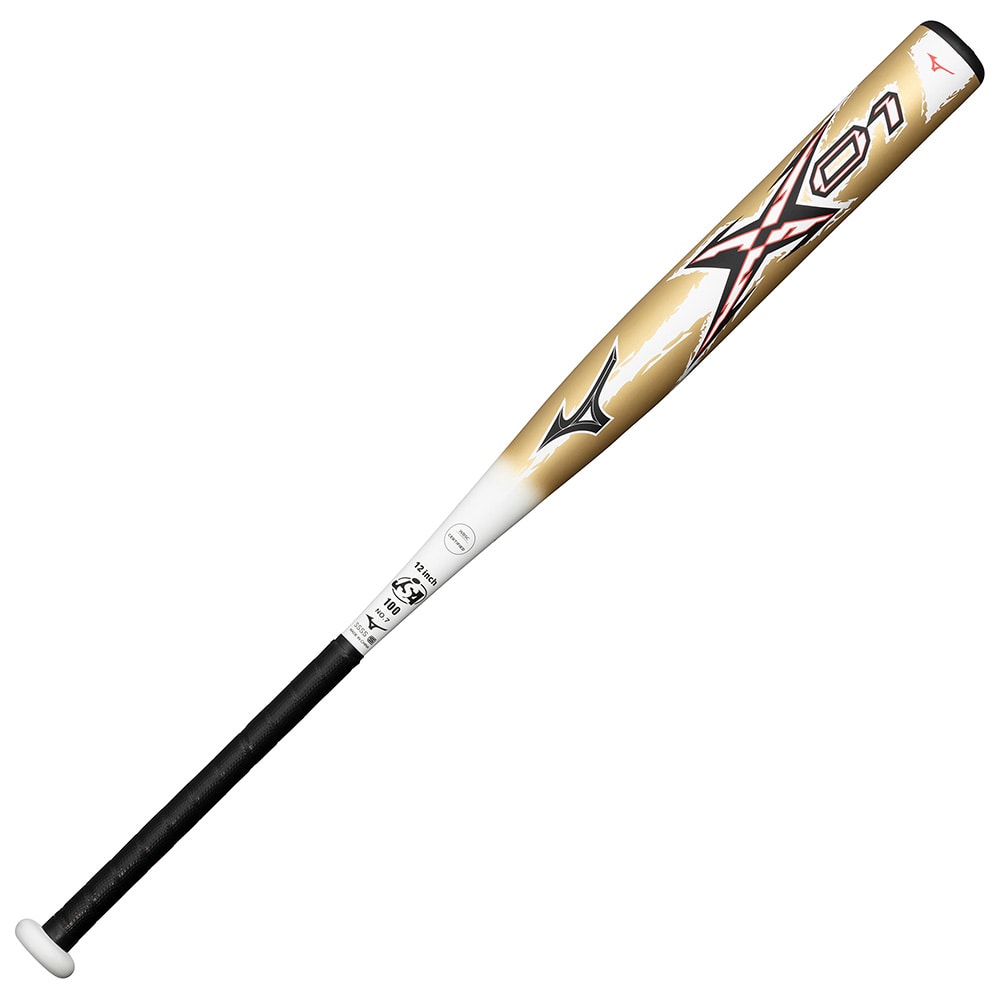 ソフトボール用【ミズノプロ】X01 ミドル(FRP製／84cm／平均710g)(12インチ／革・ゴムボール用)