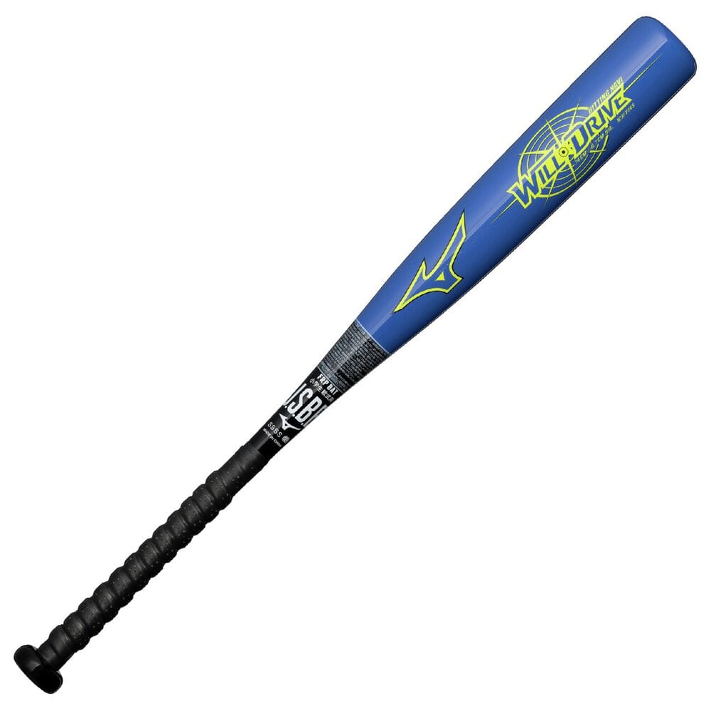 小学生軟式用ウィルドライブ ブルー×ヒッティングナビ トップ(FRP製／74cm／平均420g)