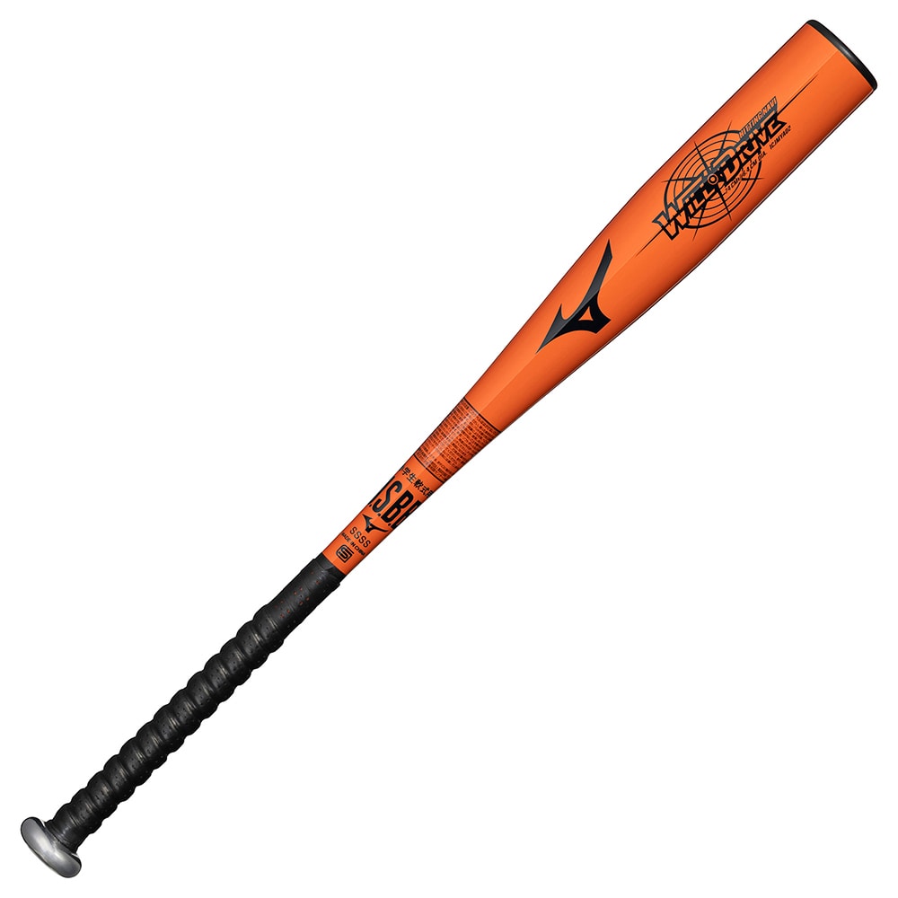 小学生軟式用ウィルドライブ×ヒッティングナビ トップ(金属製／74cm／平均460g)